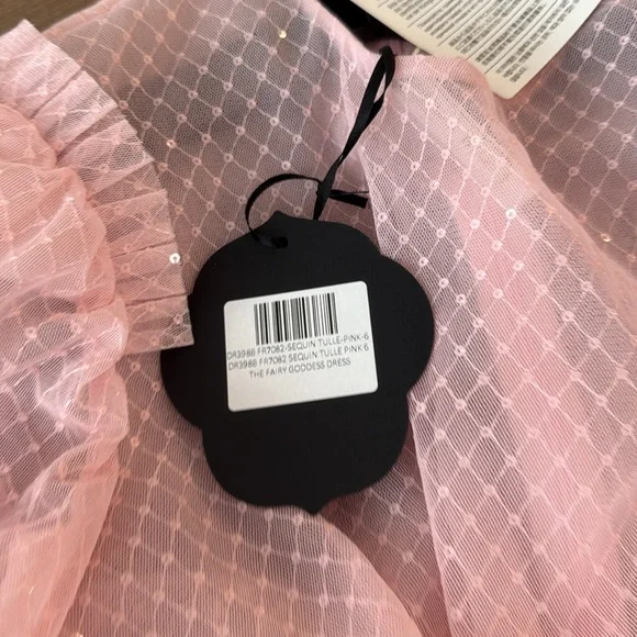 NWT The Vampire's Wife The Fairy Goddess Pink Embellished Tulle Mini Dress - Picture 10 of 10